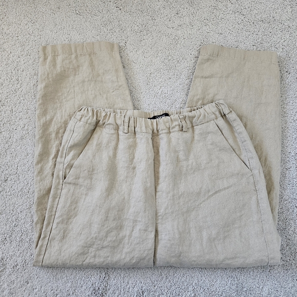 Quince | Organic Linen Pants In Driftwood Womens Small - Picture 7 of 10
